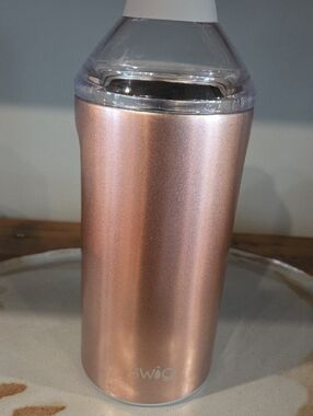 Swig Rose Gold Insulated Wine Bottle Holder